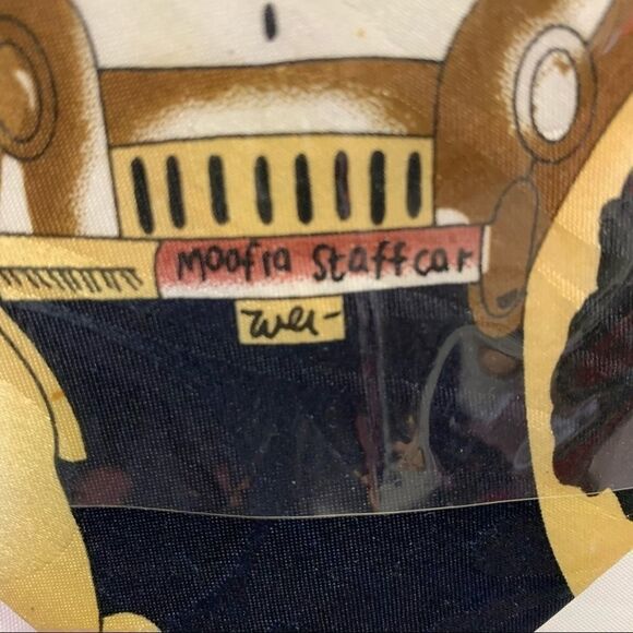 NWT Dino Romaro Men's Novelty Handmade Designer Necktie The Udder Place - Picture 2 of 8